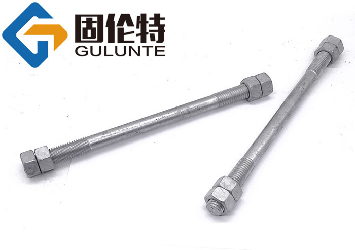 熱鍍鋅雙頭螺栓型號規格尺寸表大全